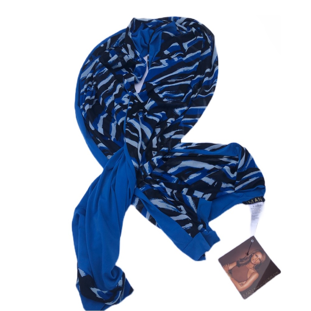 🆕 Iman X-LONG reversible all seasons Scarf